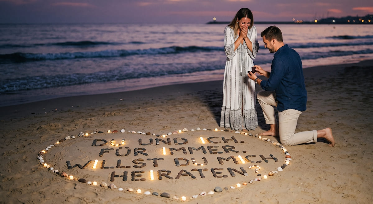 Sprüche für den Heiratsantrag